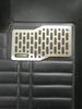 Universal Car Truck Floor Mats Stainless Steel Heel Plate Pedal  Carpet Pad Plat