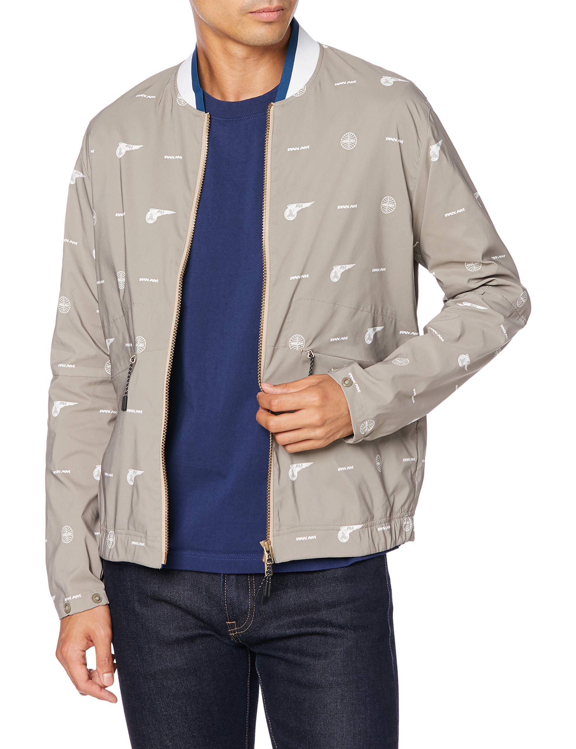 

Mizuno Outdoor Travel Walking Wear Travel Rib Collar Jacket B2JE0050 Silver Mink Japan Size XL to Japanese size & (PANAM) Men s Beige, (equivalent XL)