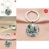 Modern Style Dragon And Tiger Keyring Glass Alloy Pendant For Gift Giving And Decoration