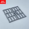 8pcs/lot MOC Bricks Prison Gate Door 1X4X6 60621 92589 Building Blocks Parts DIY Educational Bulk Model Kids Toys Dolls
