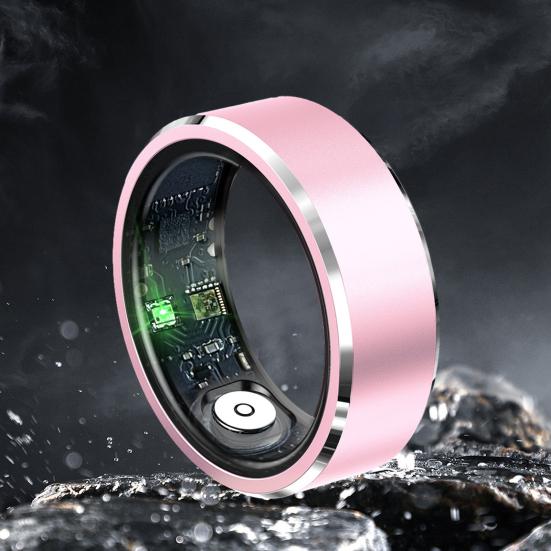 Smart Ring High Precise IP68 Waterproof Health Ring Fitness Tracker with Heart Rate Blood Pressure Monitor for Men Women
