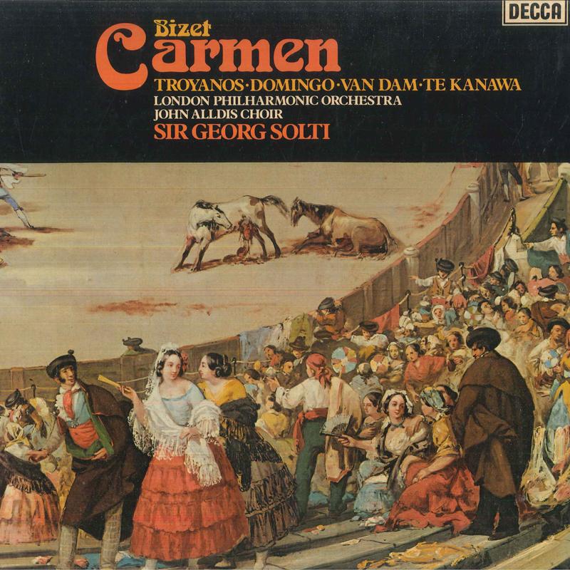 

LP Record SIR GEORG SOLTI, LONDON PHILHARMONI - Bizet Carmen 11D13 DECCA 1976 UK Classical Used