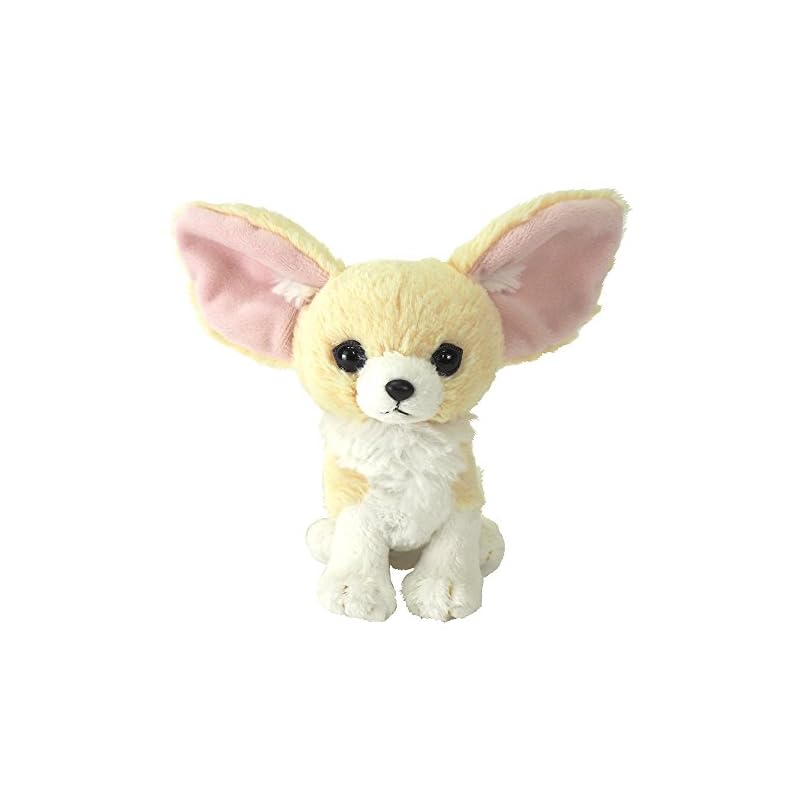 SunLemon Fluffy's Fennec Fox Small Plush Toy, 18 X 19 X 16 Cm, Animal, P-4812