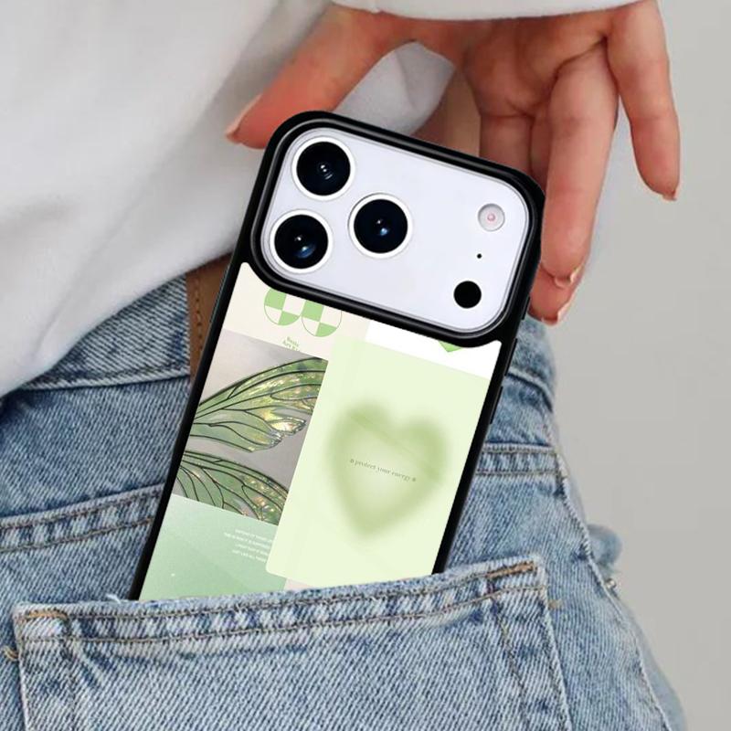 art pastel icons positive words Phone Case for iPhone 16e 15 14 13 12 17 Pro Max Plus Air 17pro Cover Coque