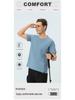 Diga Men's Quick-Dry Breathable Sports T-Shirt for Outdoor Running, Cycling, and Fitness - Loose Fit, Short Sleeve