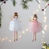 Cloth Christmas Angel Doll Angel Girl Drop Ornaments Plush Toy Pendant Hanging Pendant Christmas Girl Pendant Christmas Party