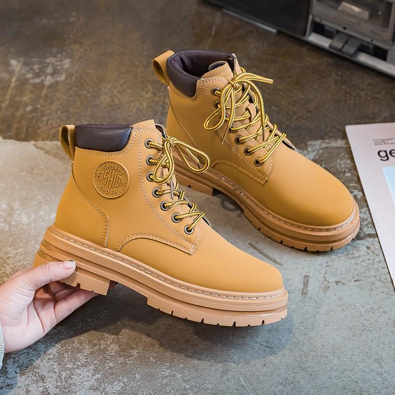 Martin Boots Men's Summer New High-top Tooling Shoes Student Outdoor Trend Fashion Platform Men's Shoes Supply