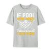If Pool Was Easy Billiard Player Funny Cute Oversized T Shirt Mens Shirts Korean