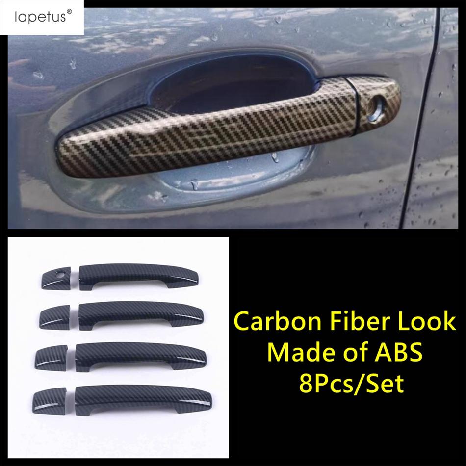 Car Door Handle Sequ Cover Trim For Subaru Forester SH 2008 2009 2010 2011 2012 ABS Chrome / Carbon Fiber / Black Accessories