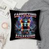 Itallan Brainrot Creative Animal Pillow Case Square Double-Sided Printing Short Plush Sofa Cushion Cover Bedroom Bedside Pillow