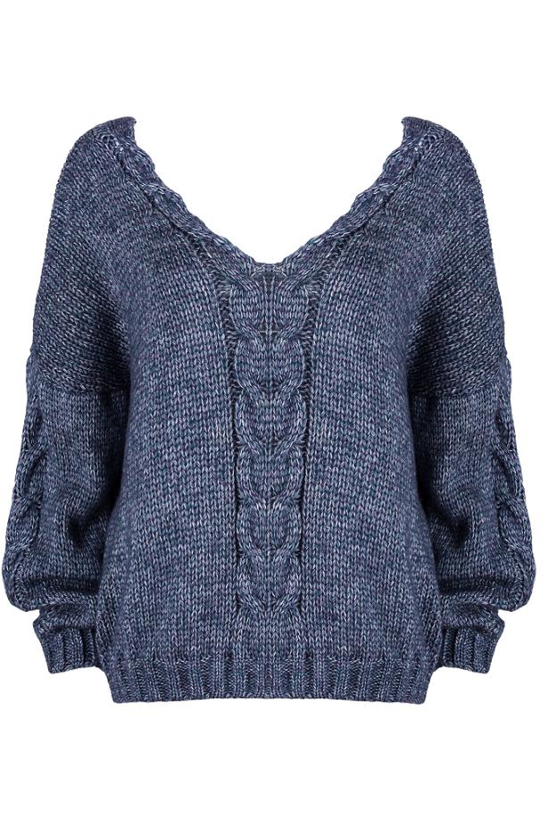 Laluna Sweater Navy Blue