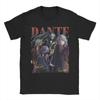 Men's Game DMC Dante Devil May Cry T Shirts  Pure Cotton Tops Vintage Short Sleeve Round Neck Tees Gift Idea T-Shirts