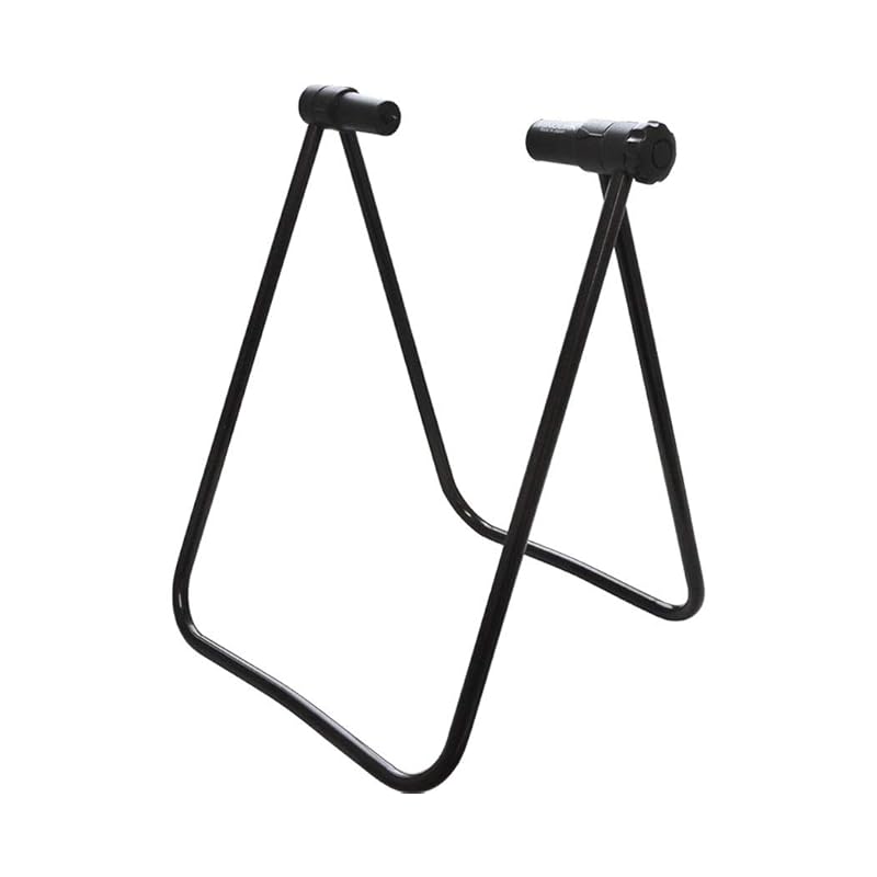 Minoura Bicycle Display Stand - Maintenance Stand DS-30TA, Rear Hub Mount Stand for Leverless Thru-Axle, Black