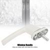 Aluminum Alloy Door Window Handle With Round Base For Flat Opening Plastic Steel Door Window