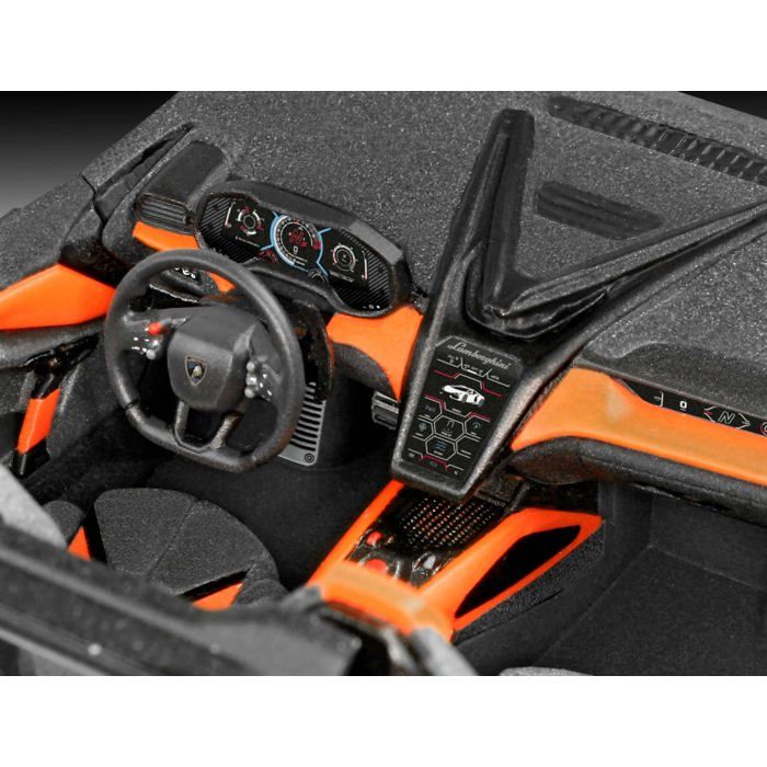 Kunststoff-Automodell - Revell - Lamborghini Revuelto - 1:Maßstab 24 - Unmontiert - Unbemalt - 100 Teile