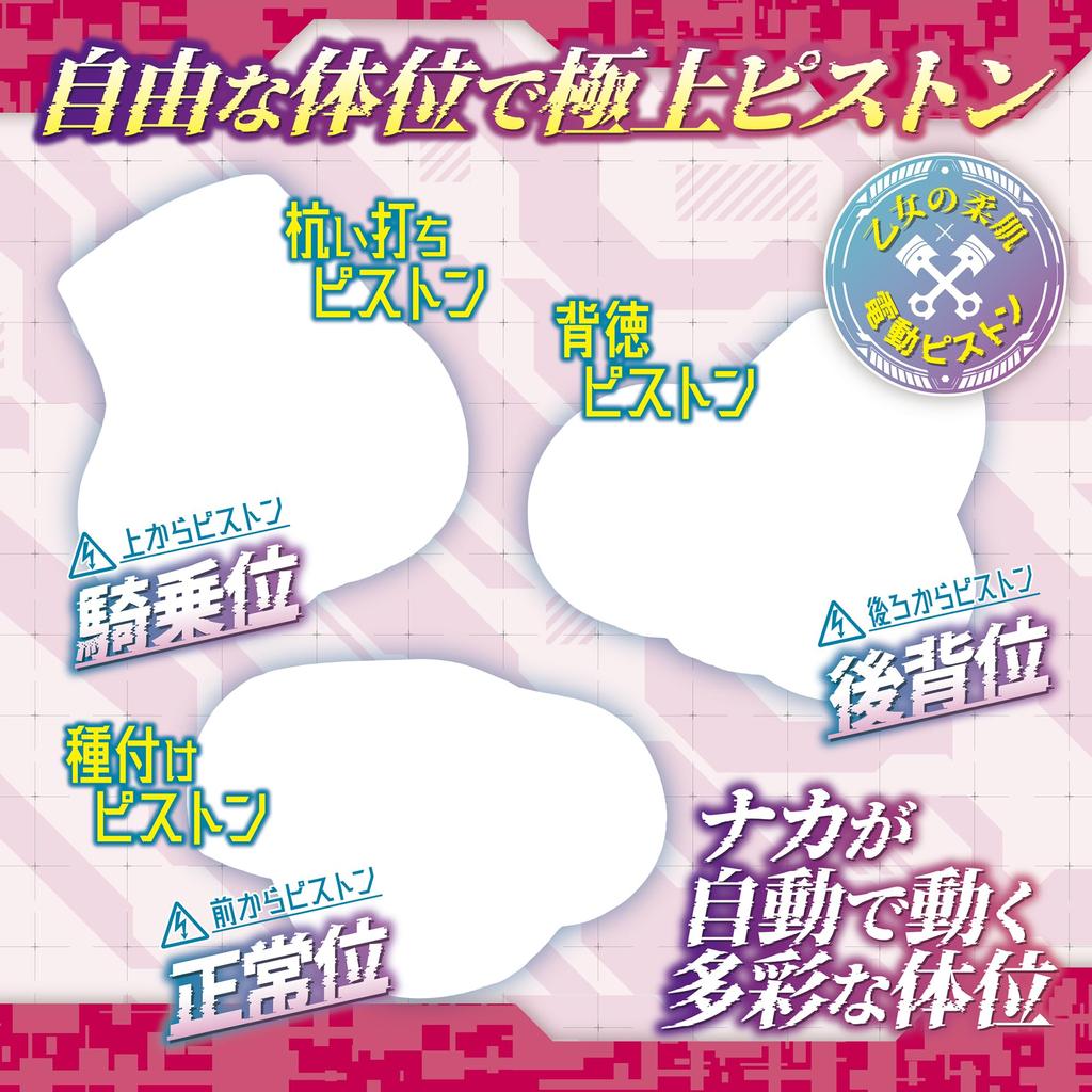 Electric Piston Girl Electric Maiden Electric Piston Masturbator That Moves Automatically Weight Koi [Aggressive Inside, 3700g, Material,