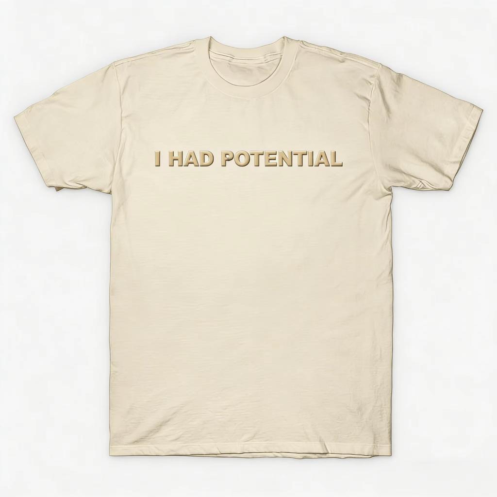 2026 Movie Projecthailmary I Had Potential Graphic Unisexs Tshirt Cotton Unisex Oneck Short