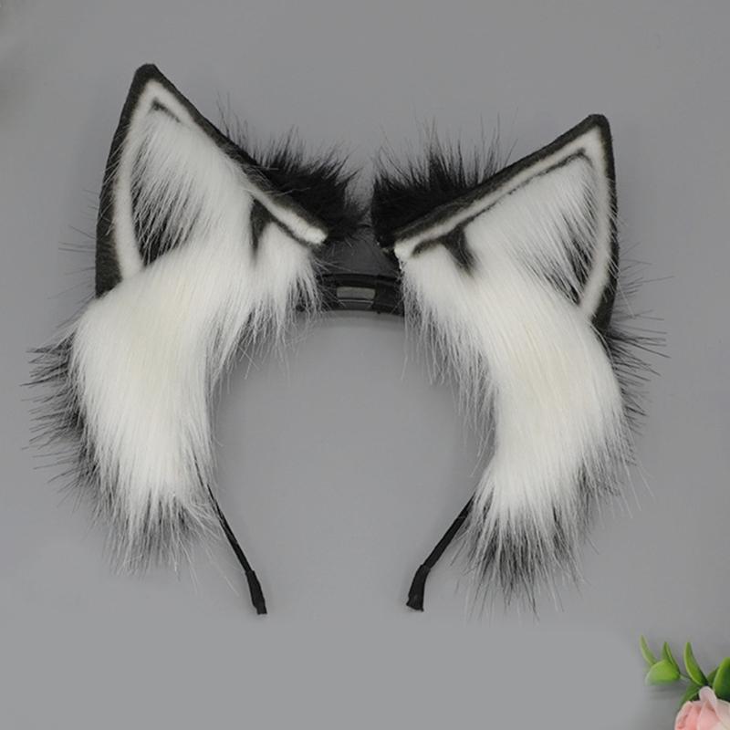 Halloween Cats Ear Hair Hoop Cute Girls Live Broadcast Cosplay Party Headwear