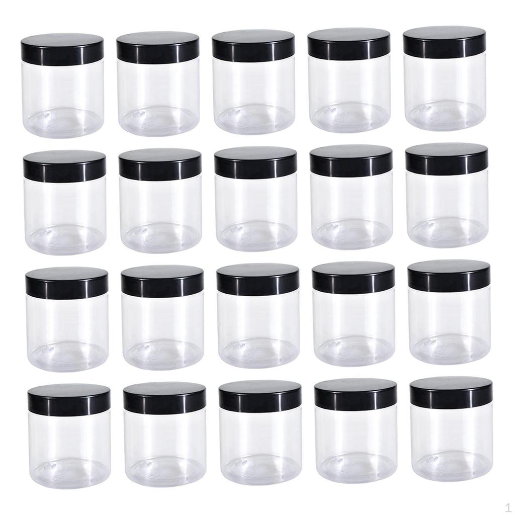 Container with Screw-on Lid for Kitchen Storage