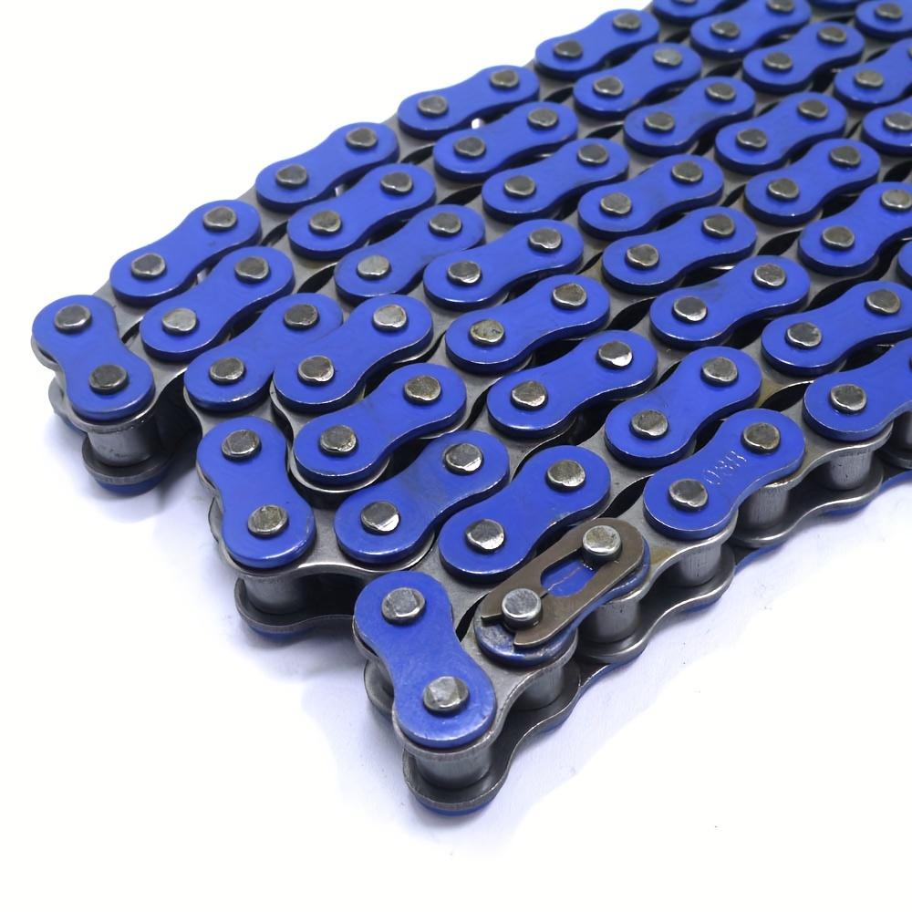 Blue Motorcycle Drive Chain 428 108 Links Transmission System Parts for Honda Kawasaki Yamaha 125Cc~250Cc Ssr Ycf Street Bike Quad Scooter Atv Dirt