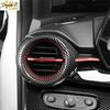 Carbon Fiber Front Side Air Outlet Vent Cover Trim For Chevrolet Trax -2024