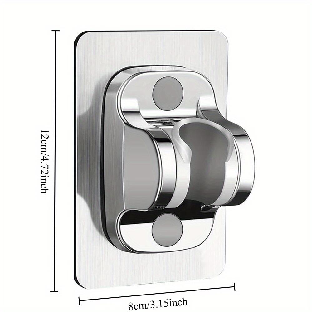 4 Stück Wandmontage Stark Klebend Duschkopfhalter ABS Verstellbare Badezimmer Duschhalterung Einfache Installation Basis