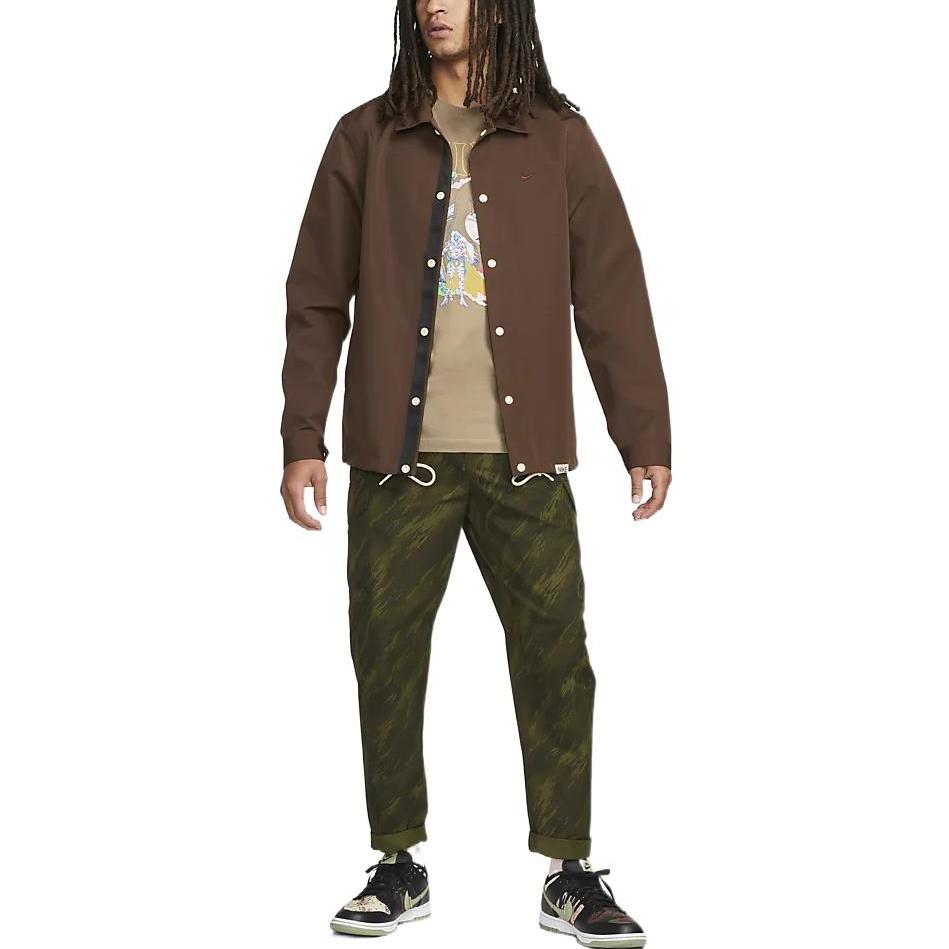 New Nike T Shirts Men's Khaki DR7991-247