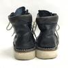 STOKTON Italy Leather Short Boots 22.5-23.5 Brown Vibram(USED)