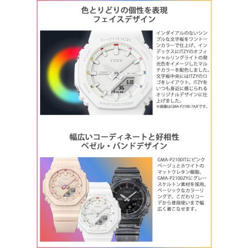 Casio Watch G-Shock ITZY Collaboration Model GMA-P2100ZY-1AJR Ladies Skeleton Black