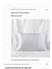 Solid Color Ice Silk Satin Zipper Pillowcase
