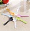 100pcs/lot Disposable Fork Spoon Plastic Tableware Cake Fork Independent Packaging Wedding Birthday