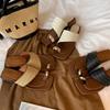 Holiday Wind Metal Pinch Square Head Grass Woven Set of Toe Slippers Summer