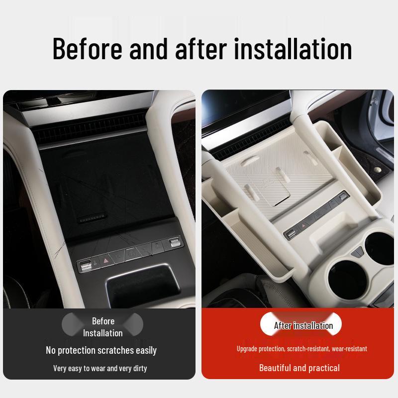 BYD Xia Car Wireless Charging Silicone Cup Holder Pad & Interior Accessory