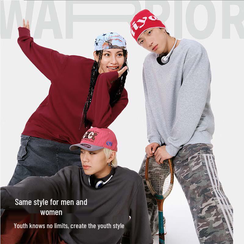 Warrior Men's Crew Neck Long Sleeve Sweatshirt