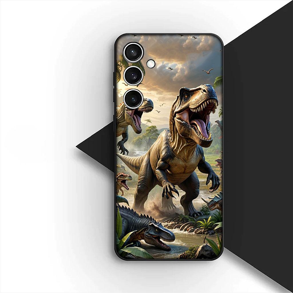Phone Cover for Motorola Moto G86 G57 E14 E15 G14 G34 G35 G84 G24 A54 G15 Power E22 Casing Soft Case Wallpaper Dinosaur Anime
