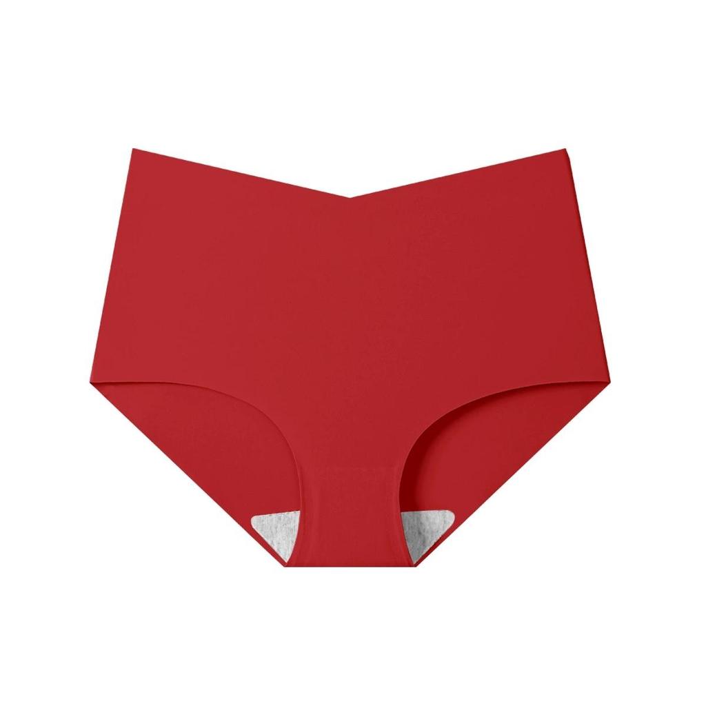 Seamless Women Panties Ice Silk Underwear Sexy Ladies Briefs High-Rise Solid Panty Traceless Female Lingerie Plus Size