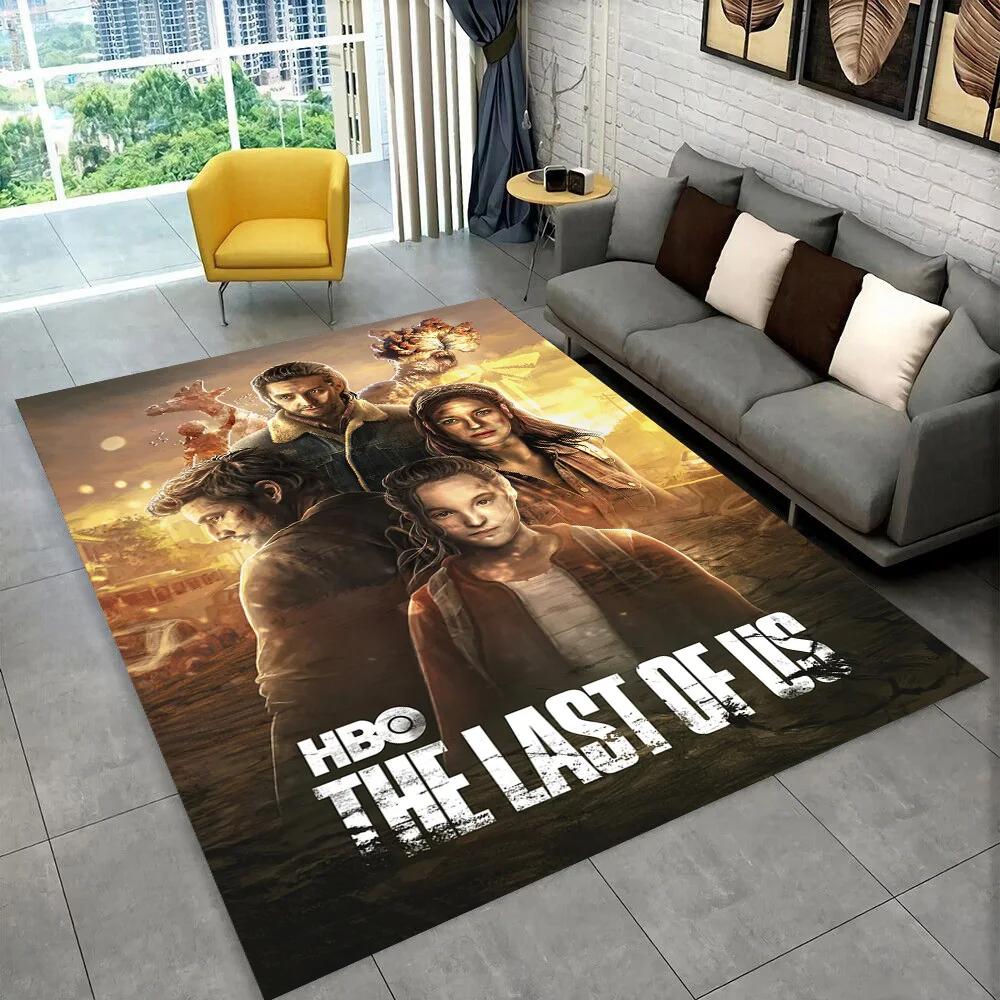 The Last of Us horor TV hra Pedro Area Koberec,Koberec pro domácnost Obývací pokoj Ložnice Pohovka Rohožka Dekor,dětská hra Protiskluzová podložka na podlahu