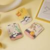 New Panda Snap Button Pull-Tab 1pc Compact Ultra-Thin Mini Ins-Style Design Card Holder for Women