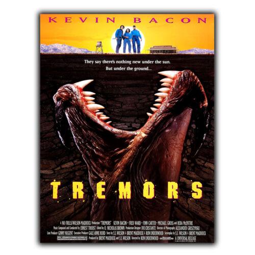 TREMORS Movie SIGN METAL WALL PLAQUE Horror Film Advert Poster PrintAluminum 20x30cm(7.8x11.8inch)