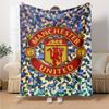 Manchester Blanket Comfortable Suitable for Office Chair Bed Bedding for All Occasions Playful Design Ideal Gift For Birthday Valentine'S Day