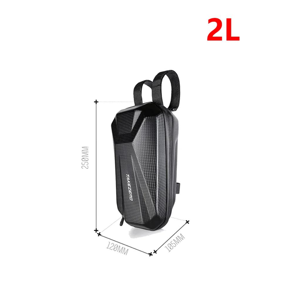 2L 3L 4L 5L Zipper Scooter Front Bag for Xiaomi M365 Electric Scooter Waterproof Storage Hanging Bag for Kugoo M4 Accessories