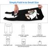 Gegege no Kitaro eco bag, large capacity foldable eco bag, popular lightweight waterproof shopping bag, stylish multi-functional tote bag for women an