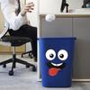 4pcs/ Set of Cartoon Funny Expressions Waterproof Toilet Paste Toilet Lid Decoration Self-paste, Fun Themed Decor