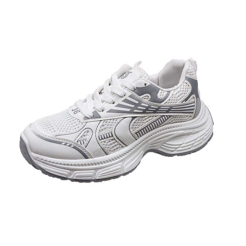 Thick-soled Daddy Shoes 22 New Summer Breathable Heightened Sneakers Are Small and Show Small Feet