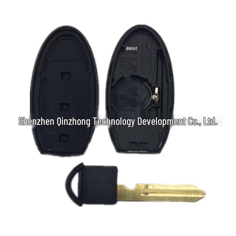 Nissan 3-Button Key Shell Without Logo
