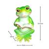 Patio Ornament Resin Garden Decoration Realistic Animal Statue Weather-resistant Garden Decor Accessory for Lawn