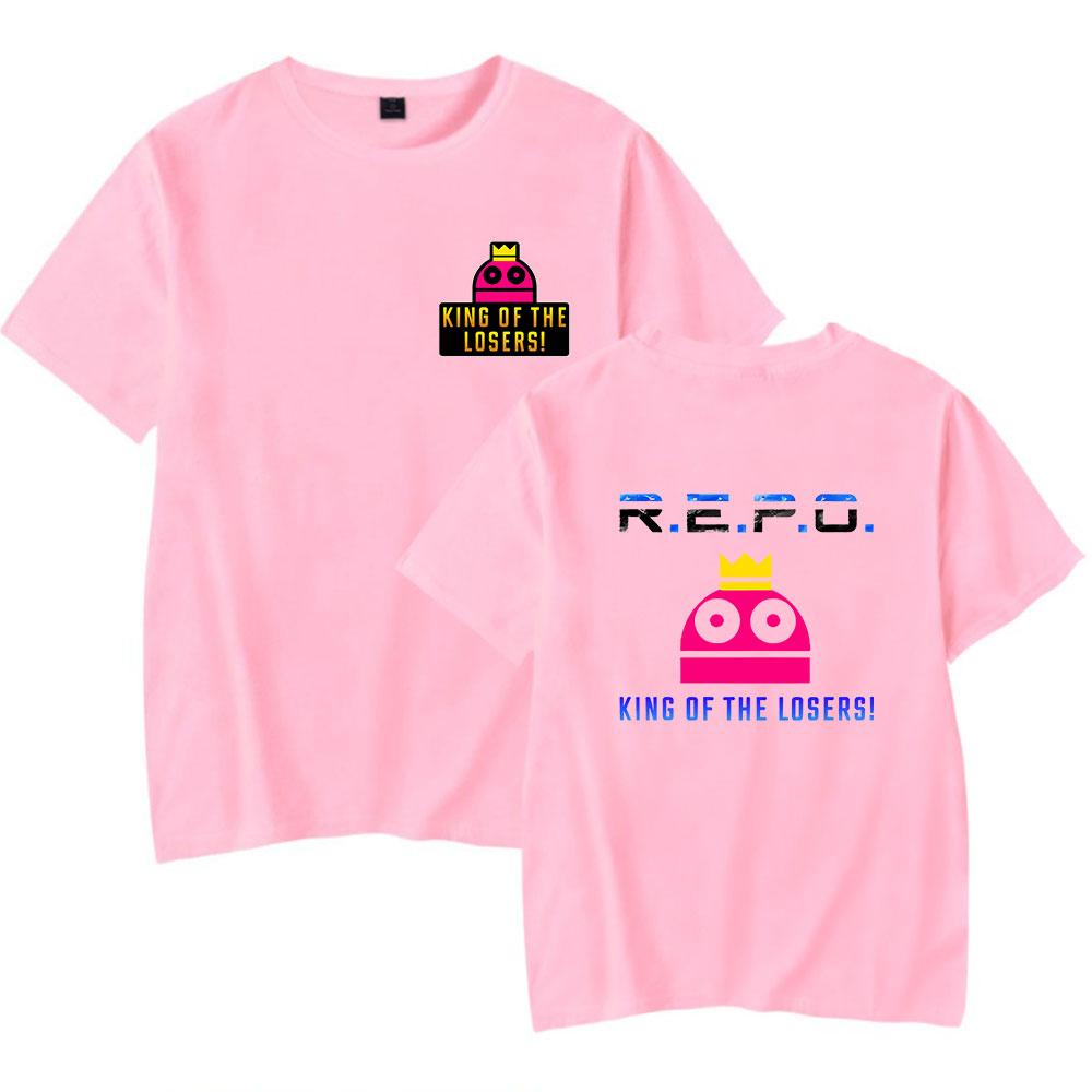 Women Men T-shirts R.E.P.O Print Tshirt Summer Casual Woman Man Clothing Fashion T Shirts