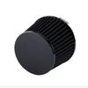 1x 65mm/2.5'' Black Motorcycle Air Filter Pod Rubber Adapter High Cold Universal