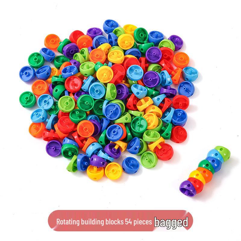 

Универсальный извивающийся гусеница: Развивающая игрушка для раннего обучения распознаванию цветов и развития строительных навыков