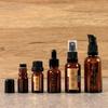 Glass Roller Bottle Set for Essential Oils: Dropper, Perfume Spray, and Lotion Applicator